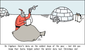 Figshare xmas cartoon