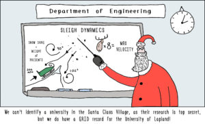 GRID Xmas cartoon