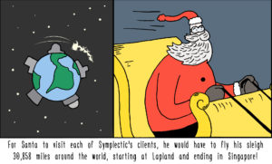 Symplectic xmas comic