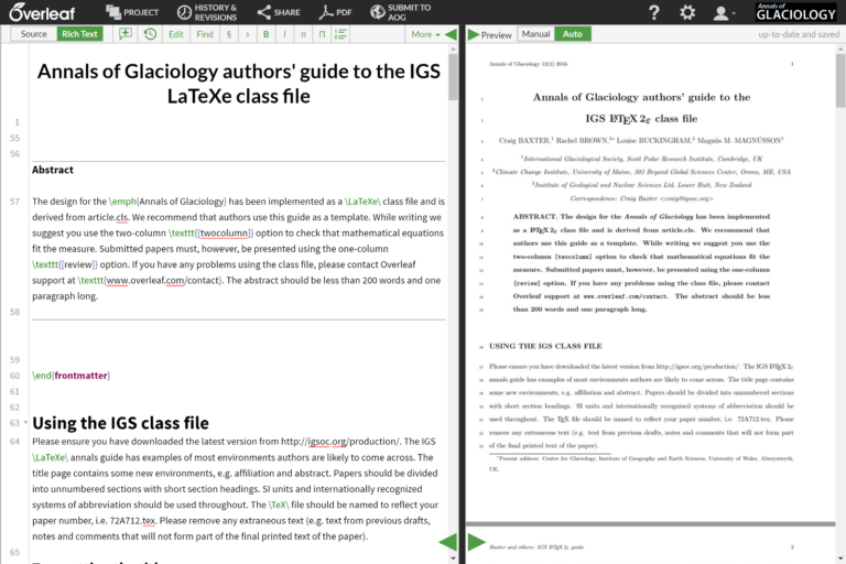 essay template in overleaf