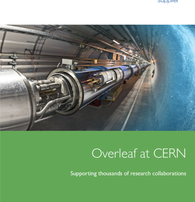 Overleaf at CERN