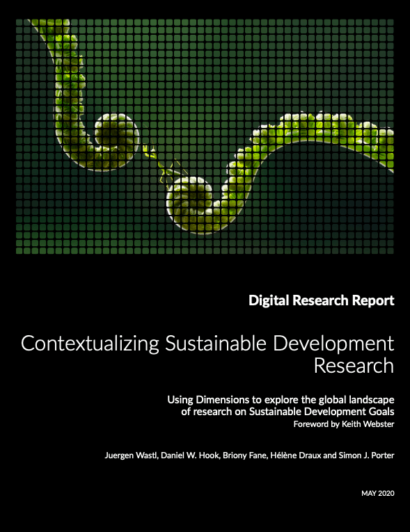 New Digital Science Report Analyses State Of The World S Research On The Un S Sustainable Development Goals Digital Science