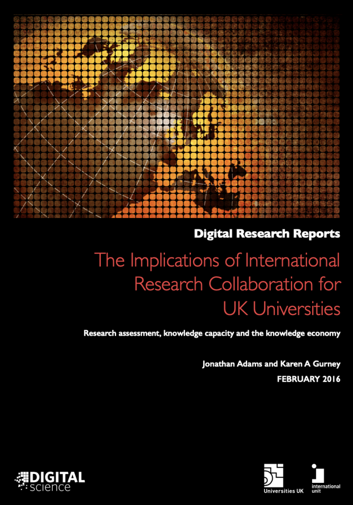 The Implications of International Research Collaboration for UK Universities