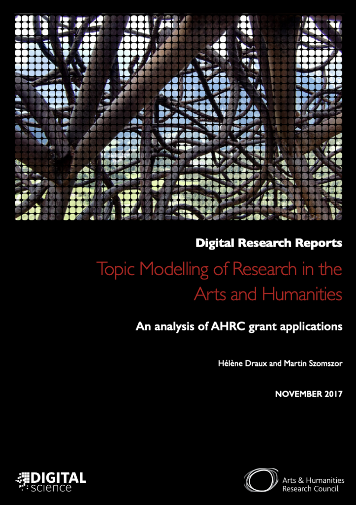 Topic Modelling of Research in the Arts and Humanities