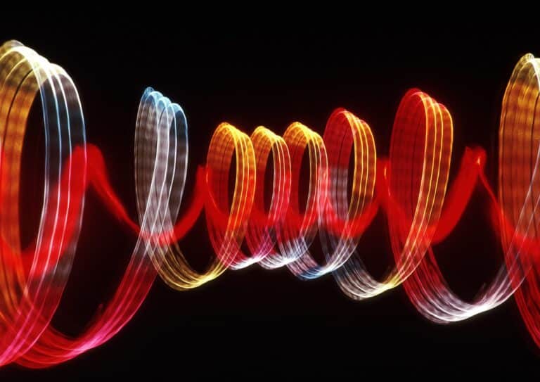 Swirls of light