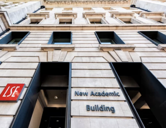 Photo of the outside of LSE in London