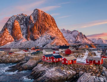 picture of hamnoy in Sweden