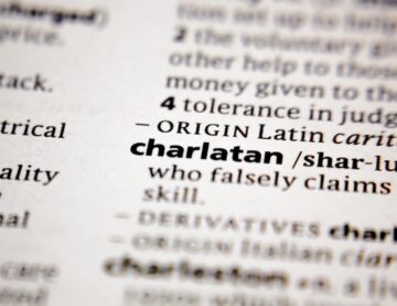 Dictionary definition of charlatan