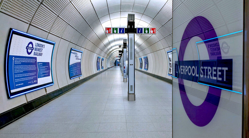 Liverpool Street Station, London Underground.