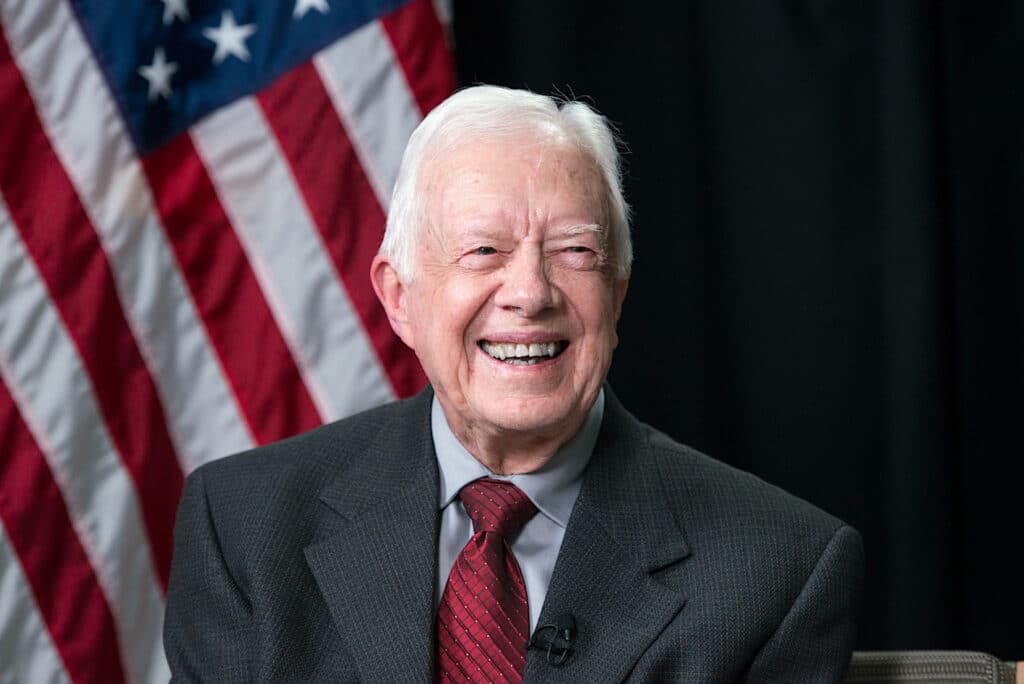 Former US President Jimmy Carter