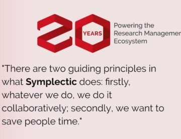 Symplectic 20th anniversary - Daniel Hook quote