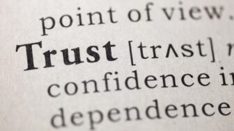 Trust - dictionary definition - cropped