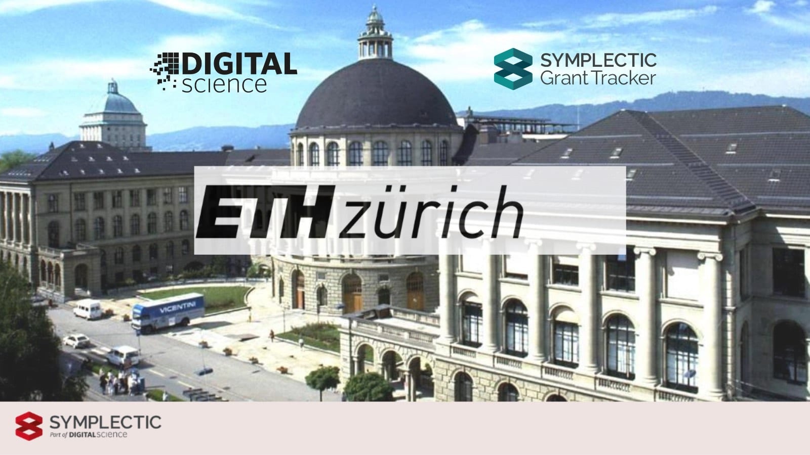 ETH Zurich chooses Symplectic Grant Tracker to promote worldclass