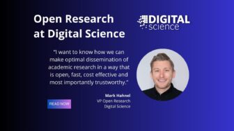 Mark Hahnel - open research quote