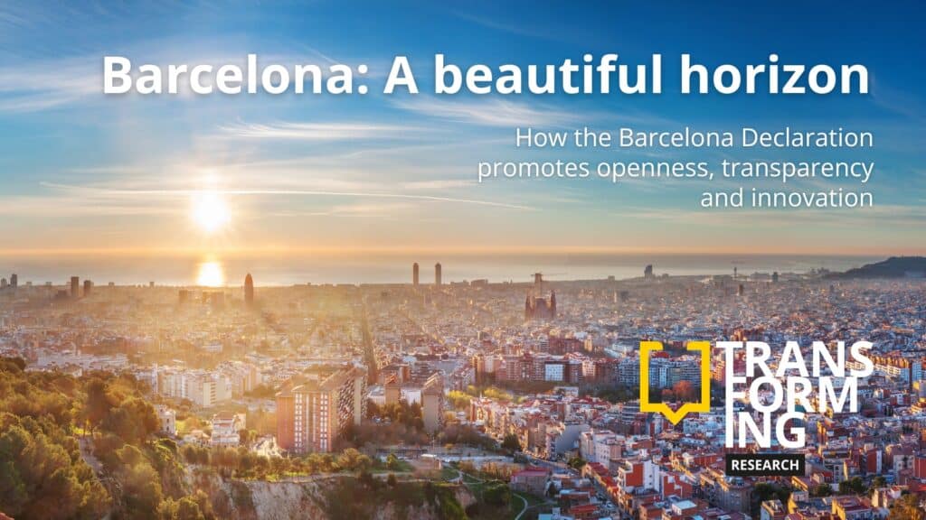Barcelona: A beautiful horizon - blog post graphic
