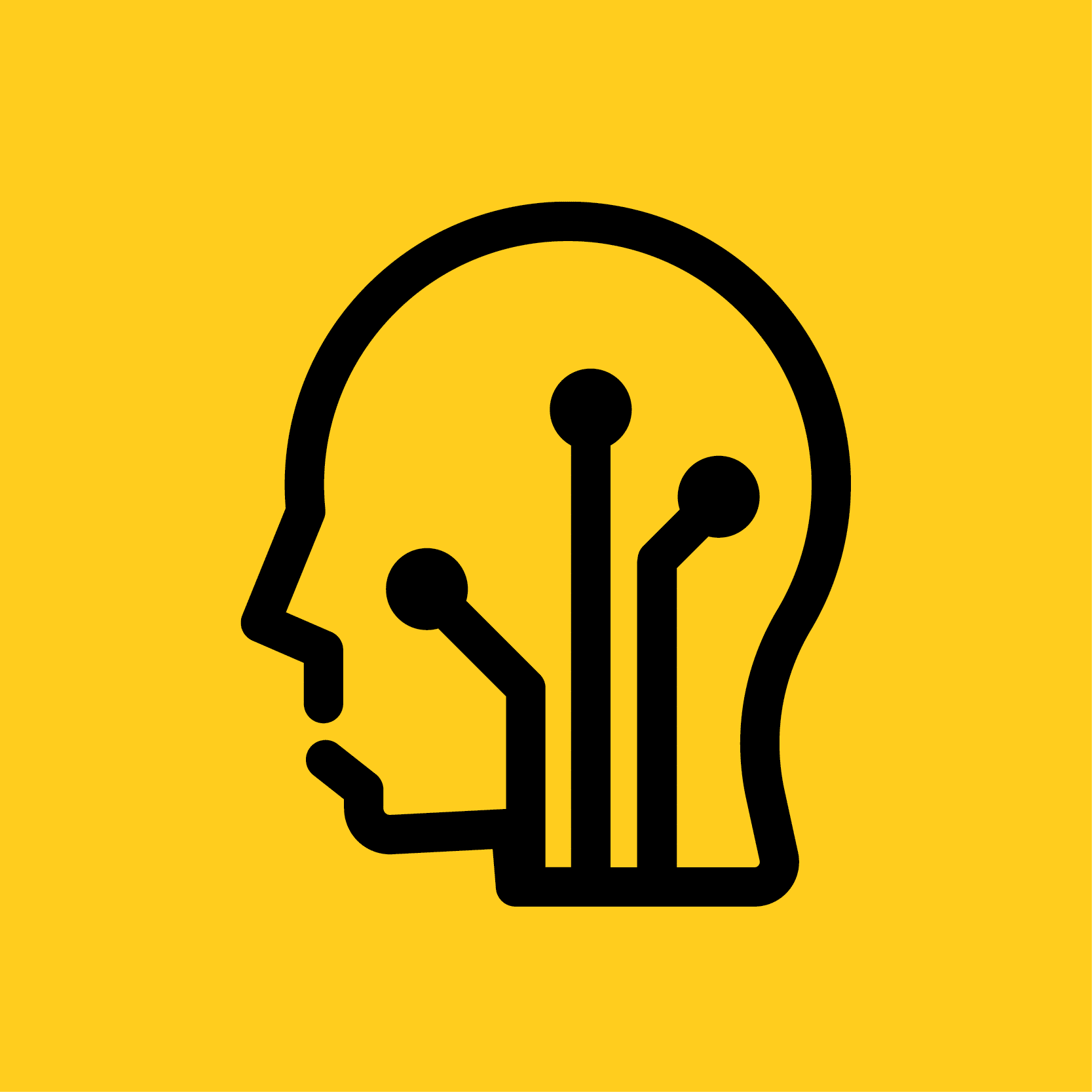 AI influence and impact icon