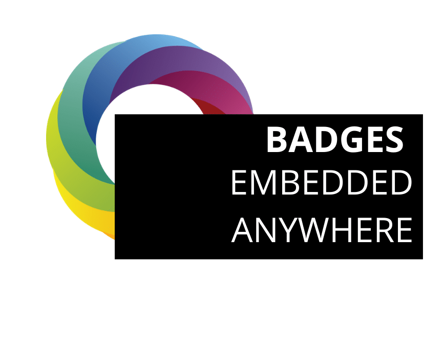 banner w text - Badges Embedded Anywhere