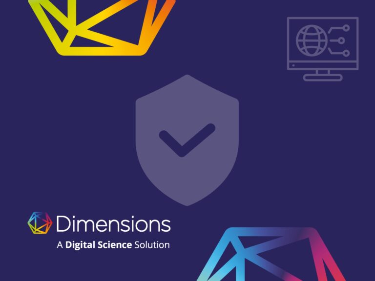 Dimensions Research Security graphic - no text, logo only