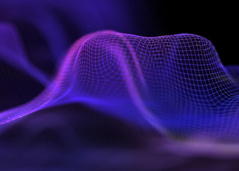purple wave pattern