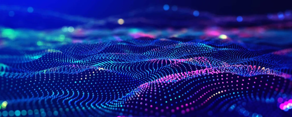 blue wave pattern