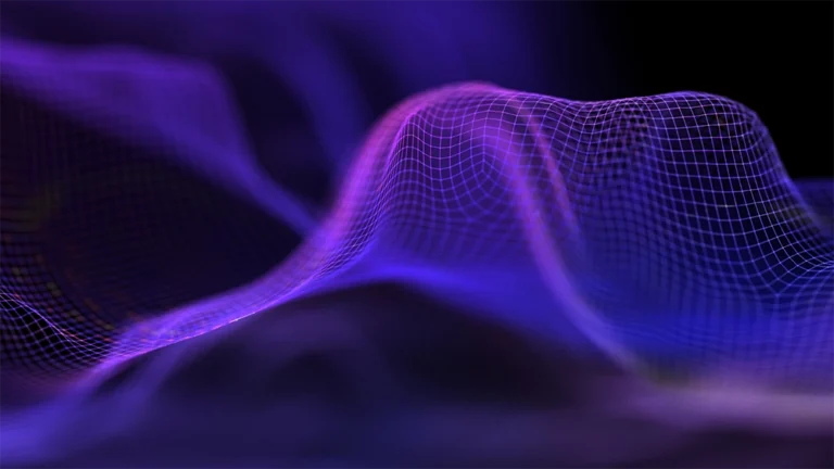 purple wave pattern