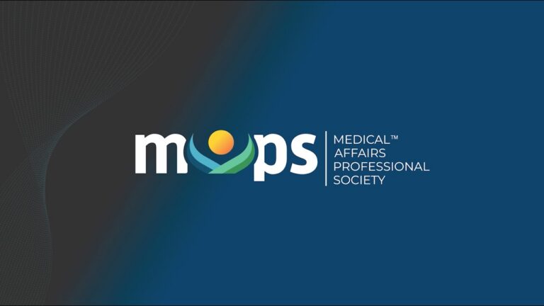 Medical Affairs Professional Society (MAPS) logo on a featured backdrop