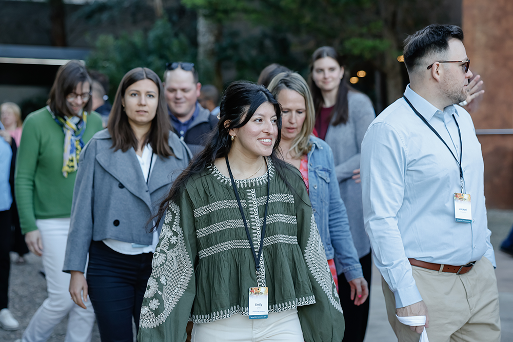 Digital Science employees at company retreat
